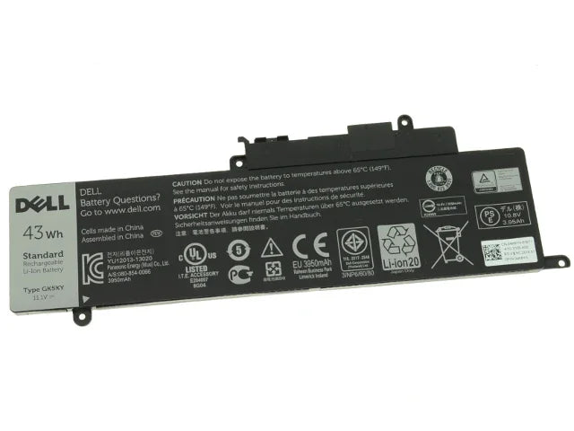 Original 11.1V 43wh GK5KY 04K8YH Dell Inspiron 13 7000 7347 7348 11 3147 Series Laptop Battery - eBuy UAE